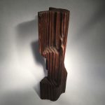 Untitled #1015 Burnt Wood Sculpture