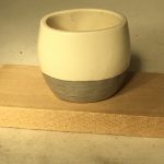 Untitled #1092 tiny glazed porcelain bowl (set of 4)