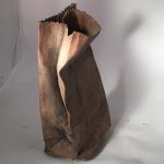 Untitled #1094 glazed clay sculpture