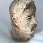 Untitled #1098 unglazed clay sculpture (sold)
