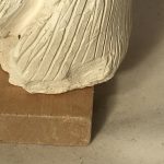 Untitled #1099 plaster bust study