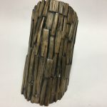 Untitled #1164 burnt wood cylinder