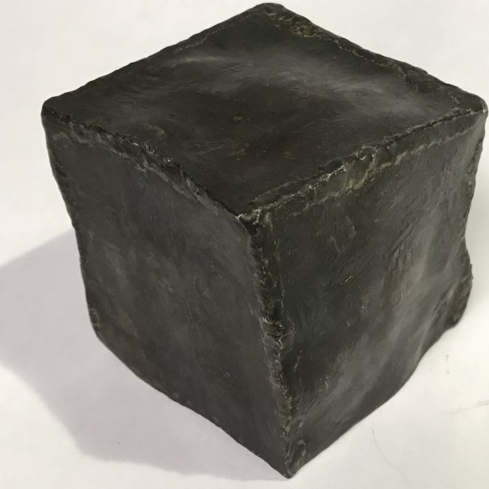 Untitled #2019 small Cosmic Cube sound sculpture (sold)