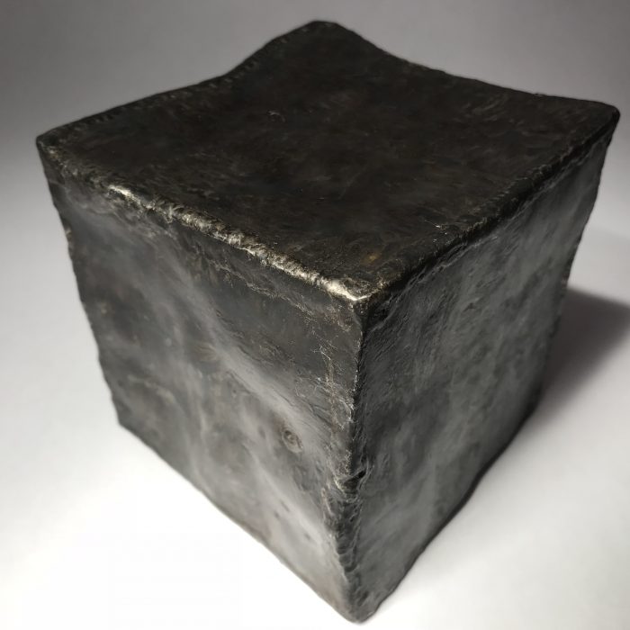 Untitled #1229 medium Cosmic Cube sound sculpture (sold)